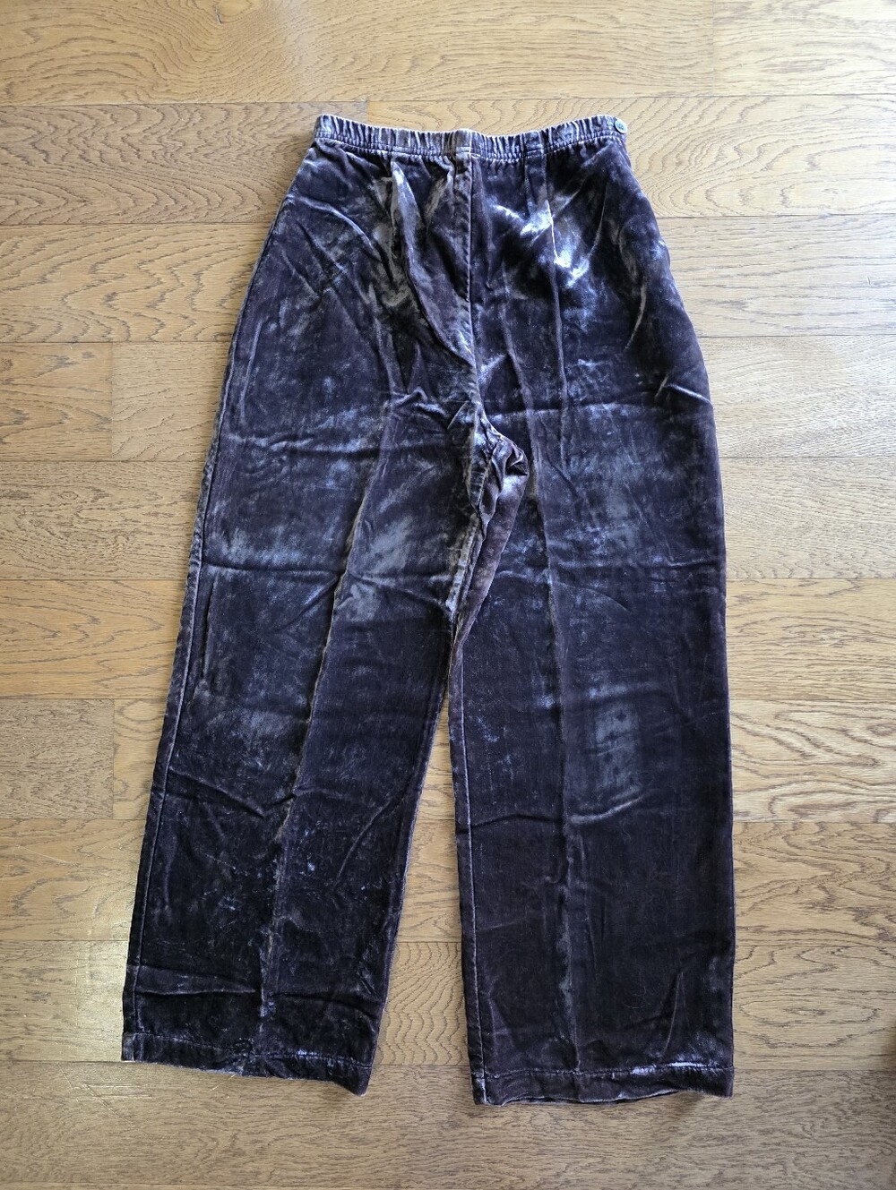 J. Jill Velvet Pants Wide Leg Size Small